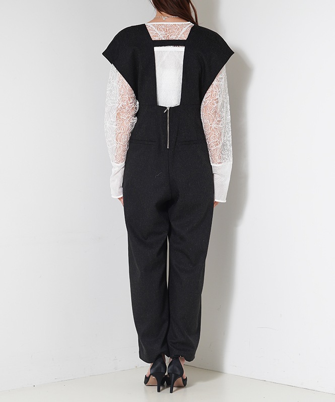 ワイドドレープコンビネゾン