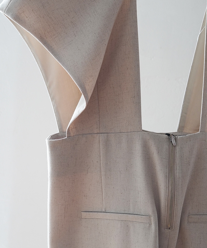 ワイドドレープコンビネゾン