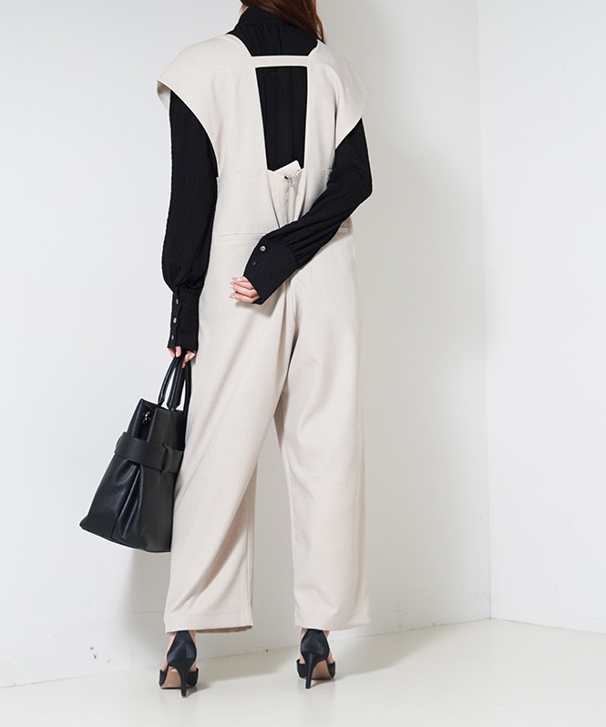 ワイドドレープコンビネゾン