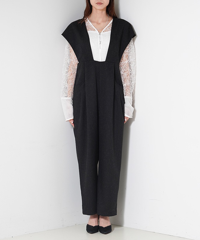 ワイドドレープコンビネゾン