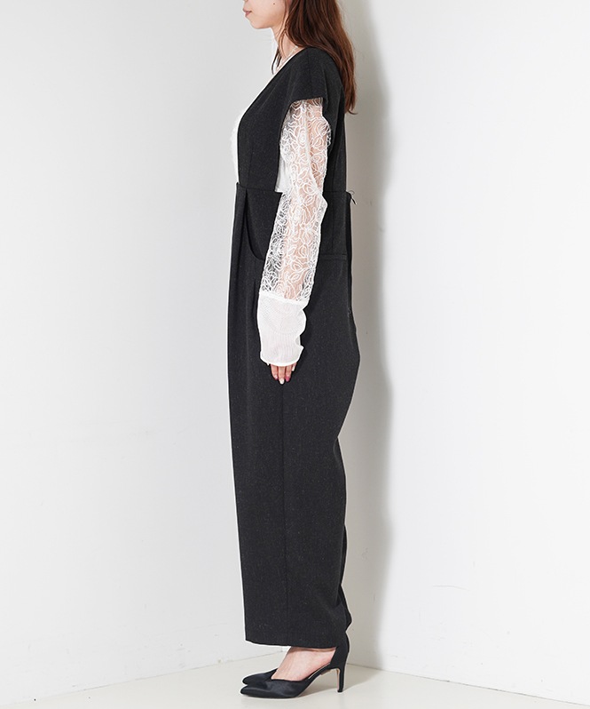 ワイドドレープコンビネゾン