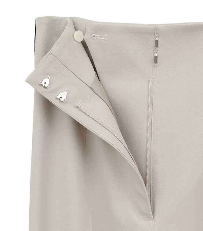 新品未使用 CLANE HIGH WAIST SIDE LINE PANTS 0 HIGH WAIST SIDE LINE PANTS｜SKIRT/PANTS(スカート/パンツ