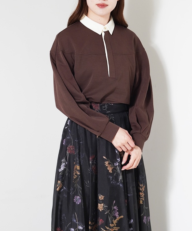 C/Eスムースポロプルオーバー