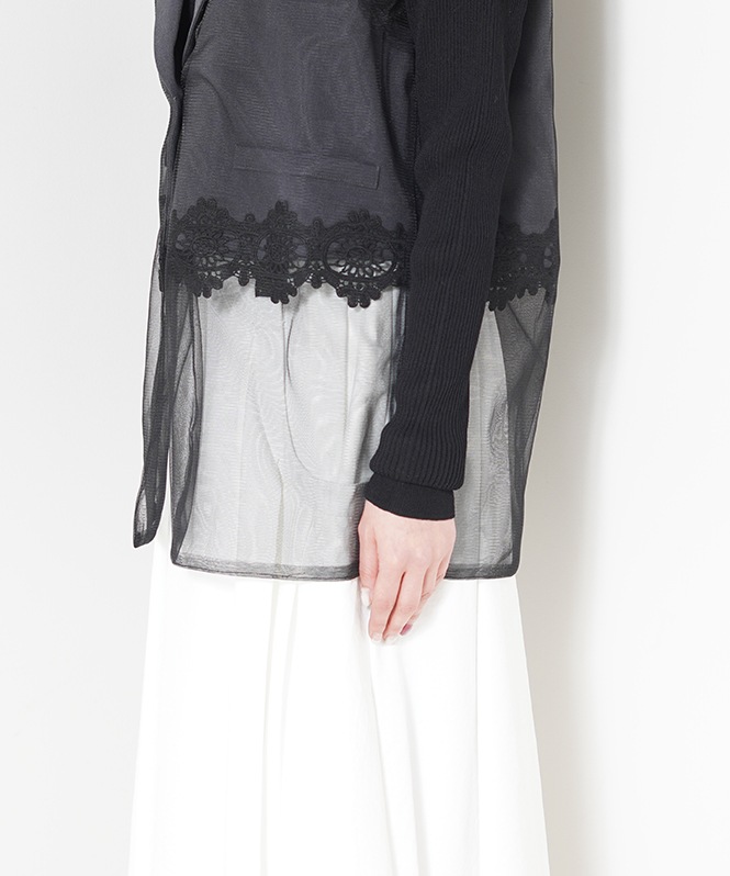 レースキリカエレイヤードベスト