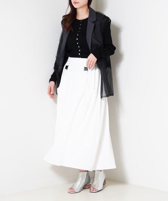 レースキリカエレイヤードベスト