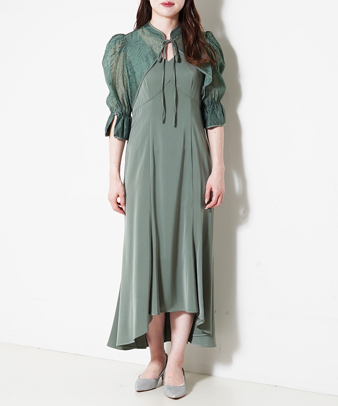 パーティードレス　＆　ボレロ　セット ボレロセットフィッシュテールドレス | DRESS,DRESS | ROOM903 online