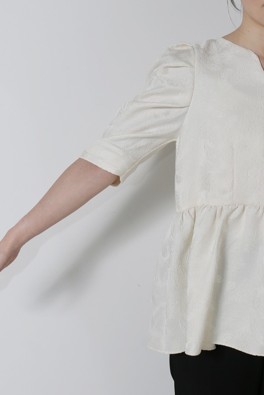 ジャガードペプラムセットアップ | ALL ITEM | ROOM903 online