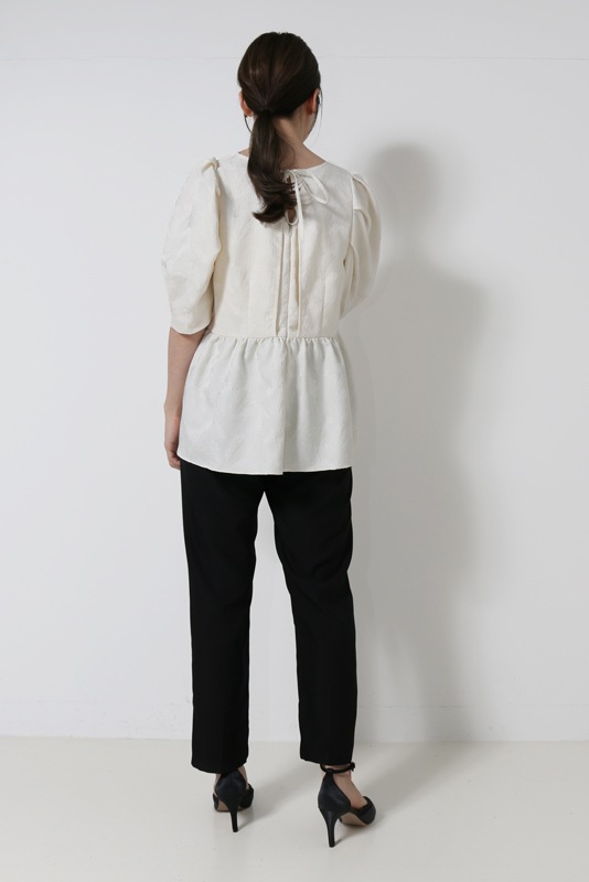 rurumu セットアップ ジャガードペプラムセットアップ | ALL ITEM | ROOM903 online