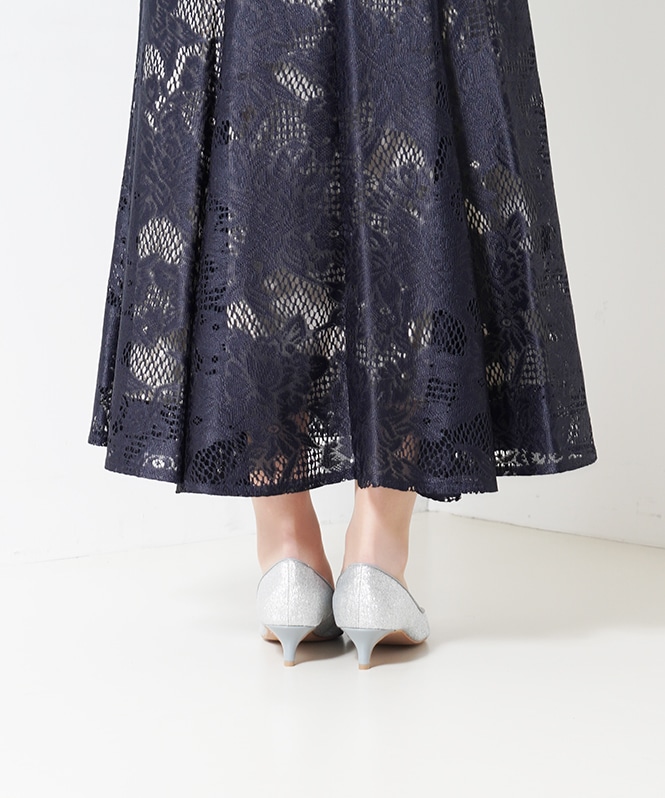 シャーリングスリーブジャガードドレス□ | DRESS,DRESS | ROOM903 online