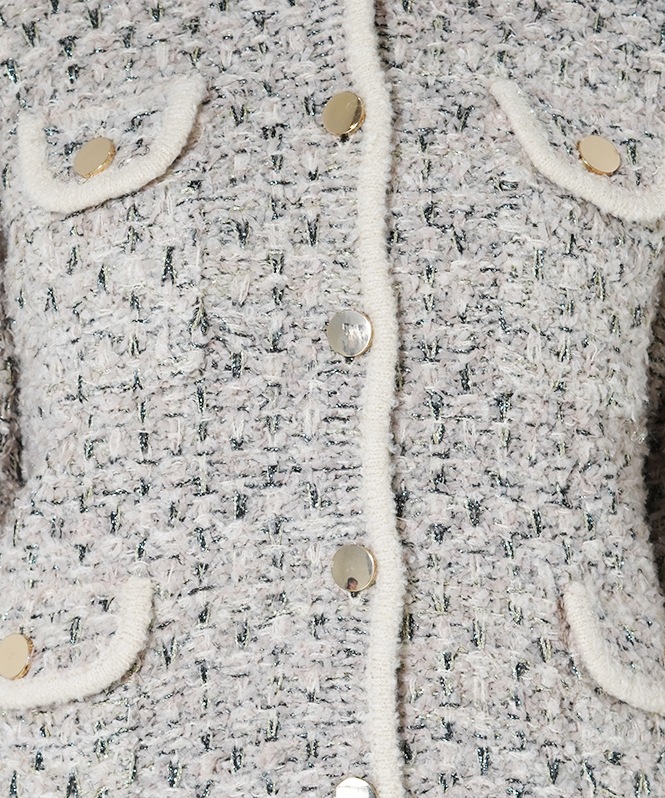 Tweed knit JK