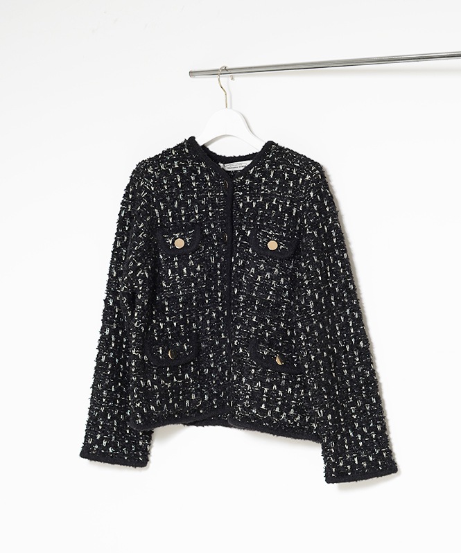 Tweed knit JK