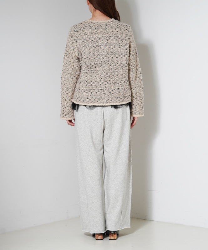 Tweed knit JK