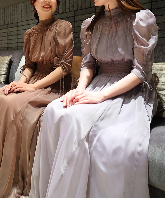 ROOM903 シャーリングシフォンドレス | DRESS,DRESS | ROOM903