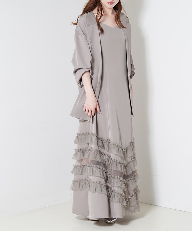 Transparent hem set up dress | DRESS,DRESS | ROOM903 online