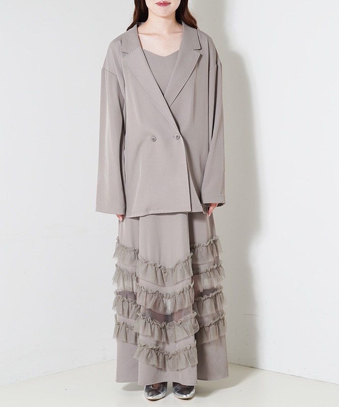 Transparent hem set up dress | DRESS,DRESS | ROOM903 online