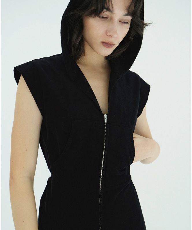CORDUROY HOODED ALL IN ONE