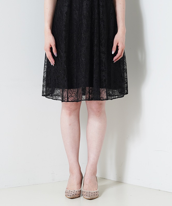 総レースAラインワンピース