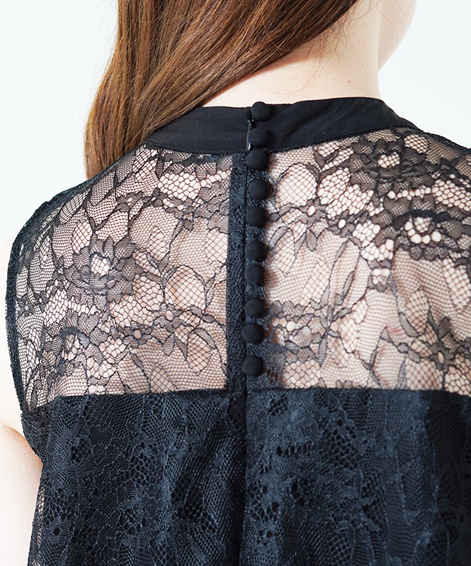 総レースAラインワンピース