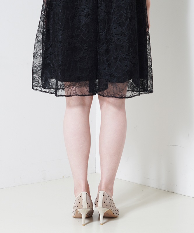 総レースAラインワンピース