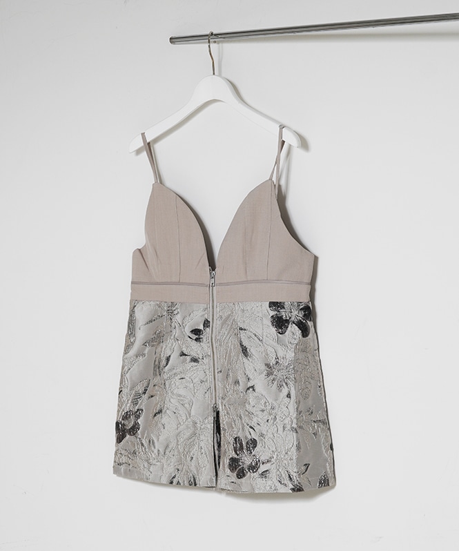 ジャガードビスチェ | TOPS,キャミソール／タンクトップ | ROOM903 online