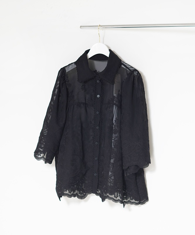 新品rosy monster スカラップレースブラウスシャツ スカラップレースシャツブラウス | TOPS,シャツ／ブラウス | ROOM903