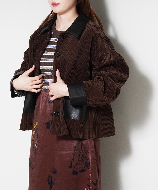 Corduroy Volume Sleeve Outer