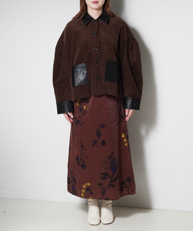 Corduroy Volume Sleeve Outer