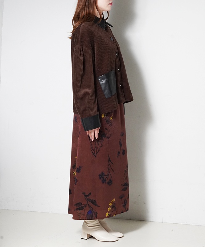 Corduroy Volume Sleeve Outer
