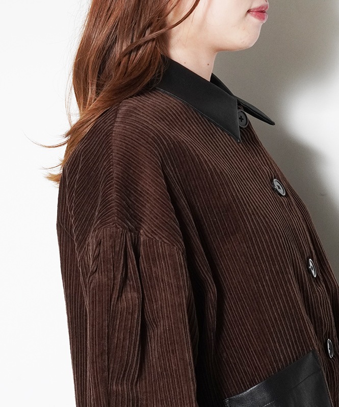 Corduroy Volume Sleeve Outer