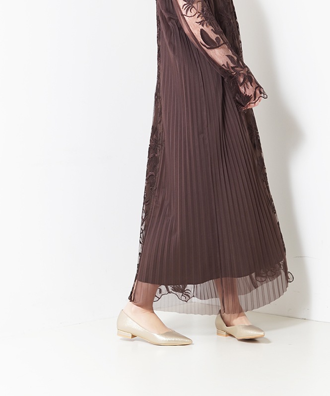 pleats dress