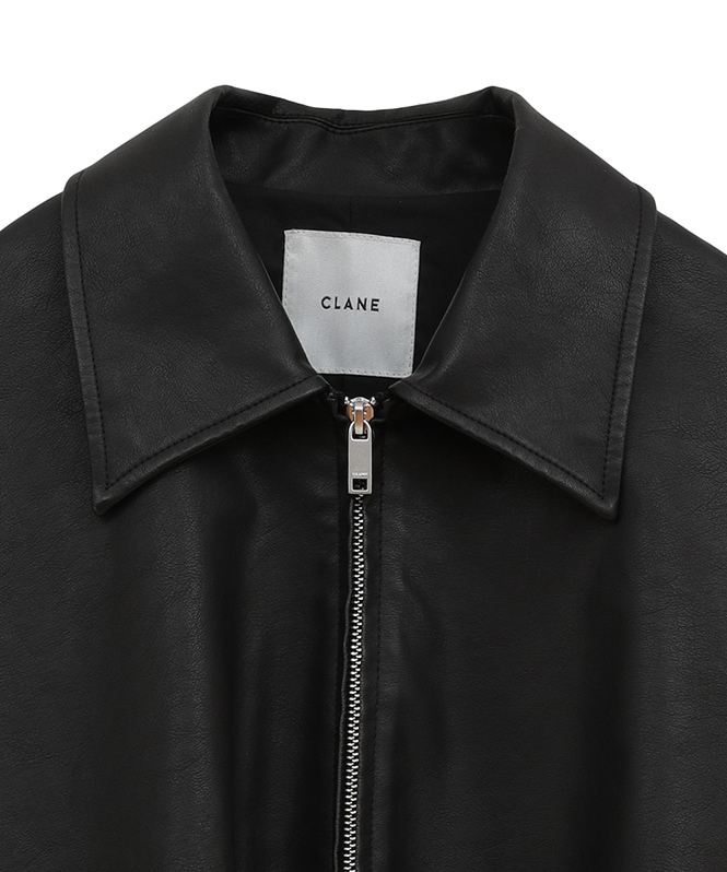 早いもの勝ち★CLANE fake leather balloon jacket FAKE LEATHER BALLOON JACKET(1 BLACK): CLANE: WOMENS｜ STUDIOUS