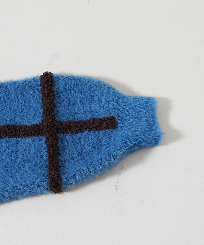 立体ジャガードカーディガン