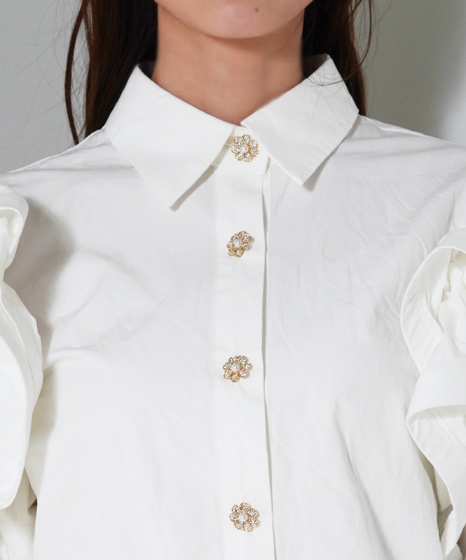 Afterglow Ruffle Blouse