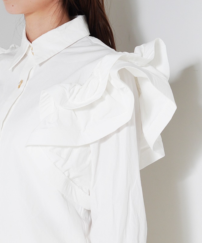 Afterglow Ruffle Blouse