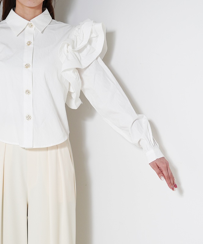 Afterglow Ruffle Blouse