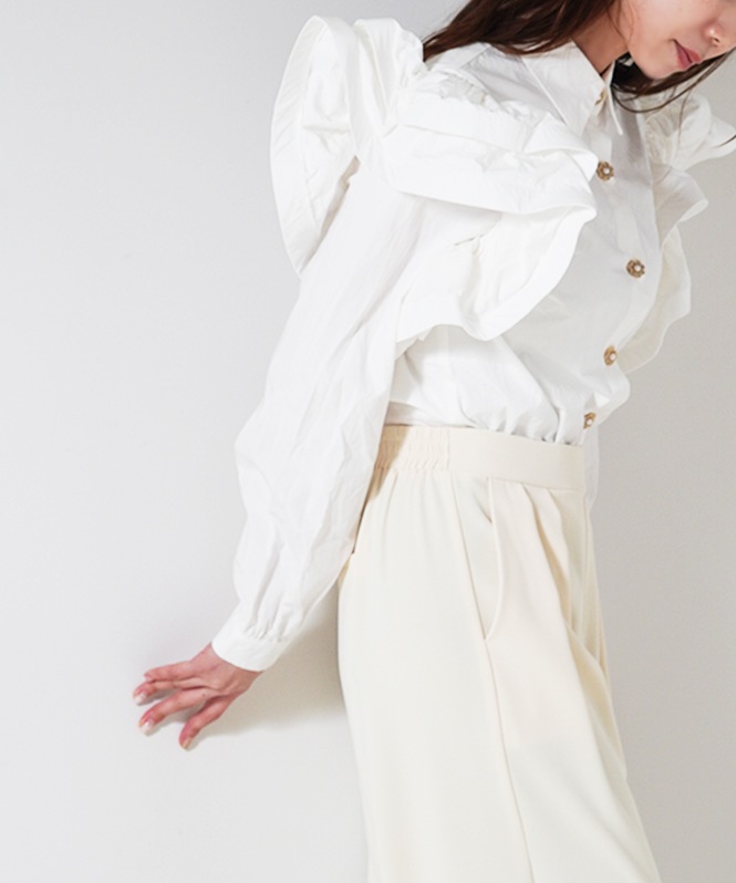 Afterglow Ruffle Blouse