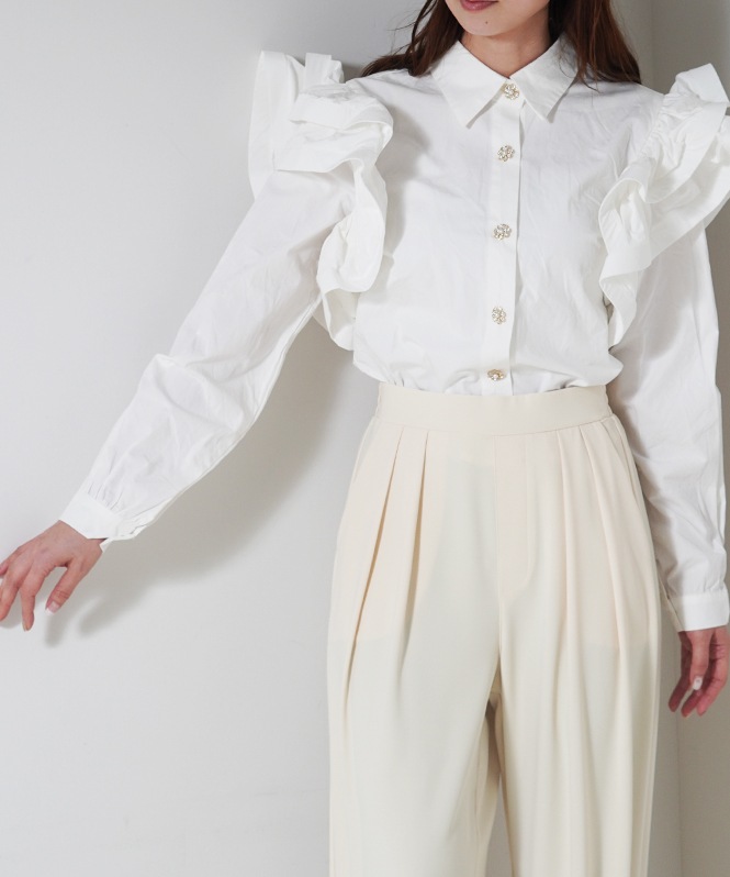 Afterglow Ruffle Blouse