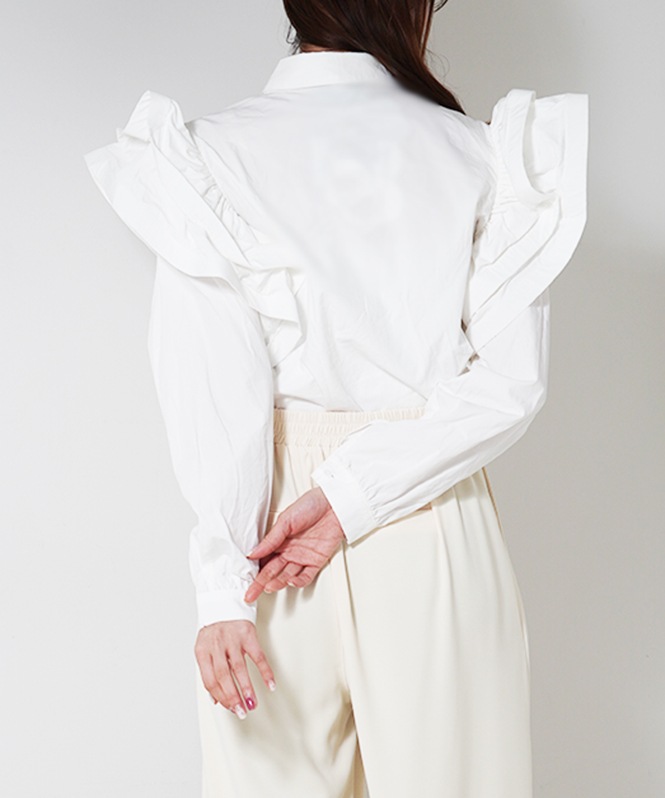 Afterglow Ruffle Blouse