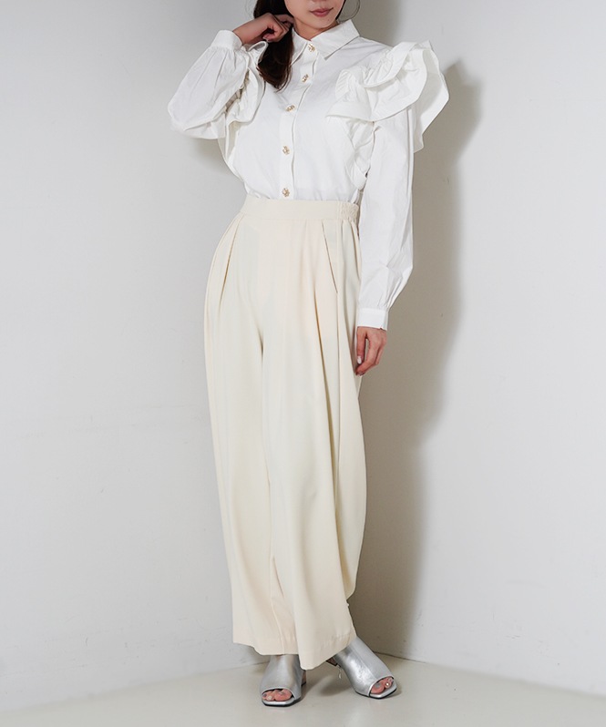 Afterglow Ruffle Blouse