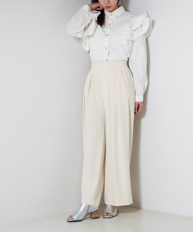 Afterglow Ruffle Blouse