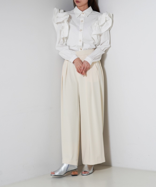 Afterglow Ruffle Blouse