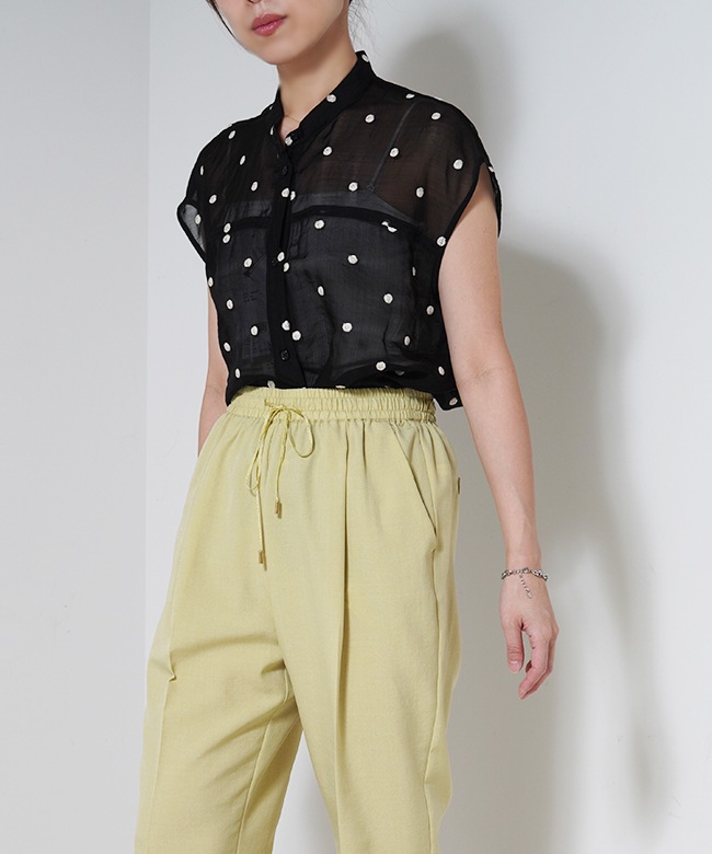 ドット立体刺繍ブラウス | TOPS,シャツ／ブラウス | ROOM903 online