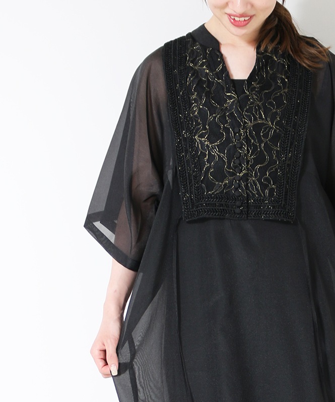 ワンピース LE'RURE Nomadical organdy dress Nomadical organdy dress | DRESS,DRESS | ROOM903 online