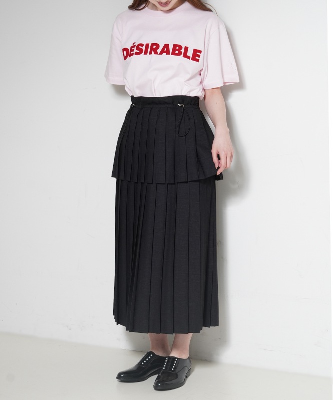 DESIRABLE グラフィックロゴTシャツ