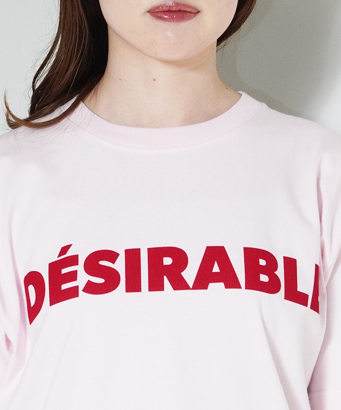 DESIRABLE グラフィックロゴTシャツ | TOPS,Tシャツ／カットソー