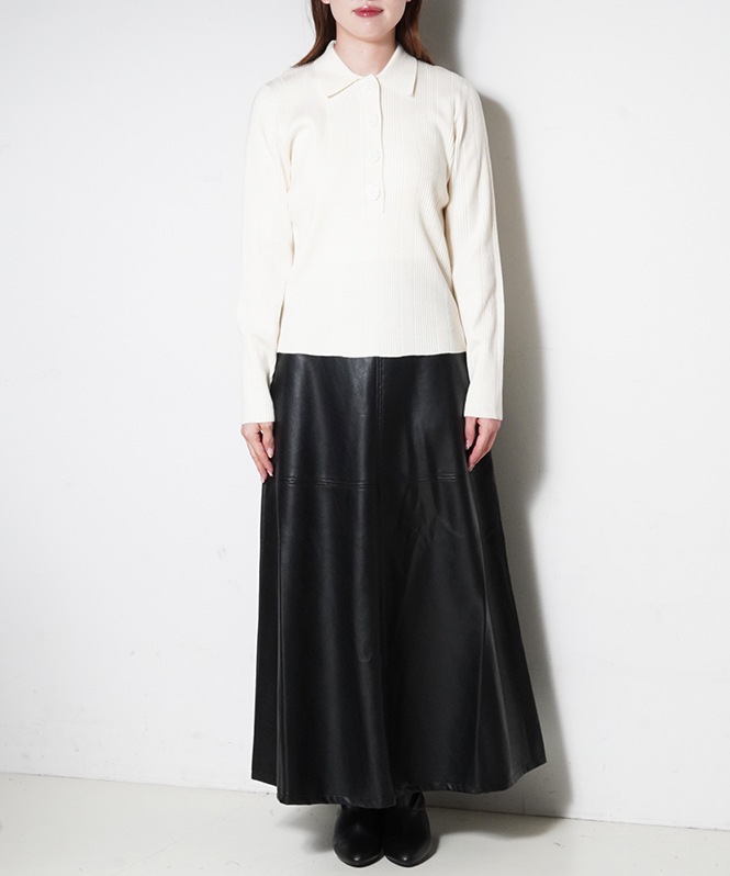 ニットポロシャツ | ALL ITEM | ROOM903 online