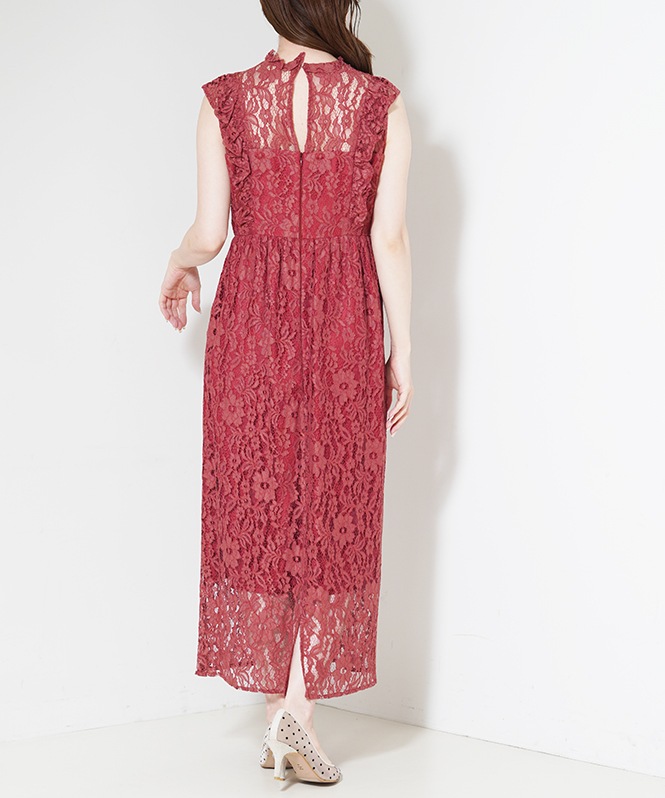 あしゅ完売品　kaene クロシェレースマキシワンピース S レースマキシOP | DRESS,DRESS | ROOM903 online