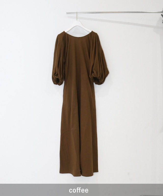 raffy premium jersey balloon sleeve dress | ALL ITEM | ROOM903 online