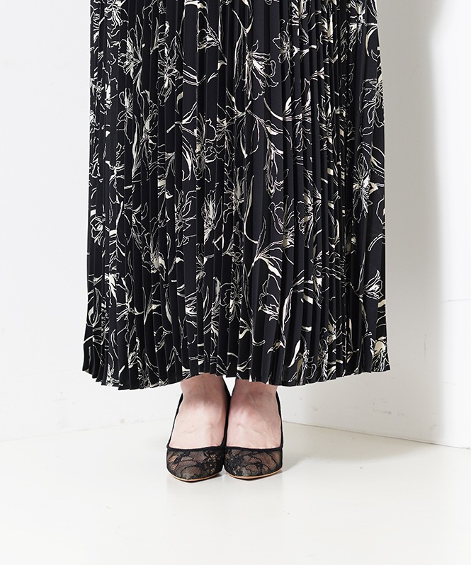 プリーツドレス