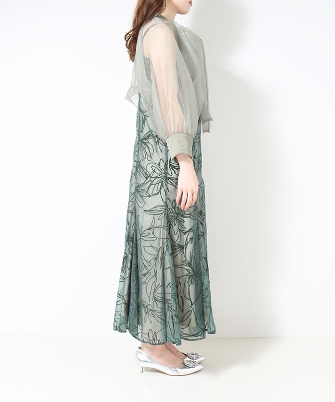 ボウタイボレロSETドレス